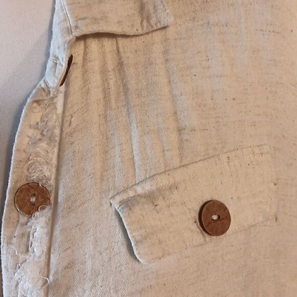 Mlle Gabrielle Linen Blend Dress - Picture 6 of 9